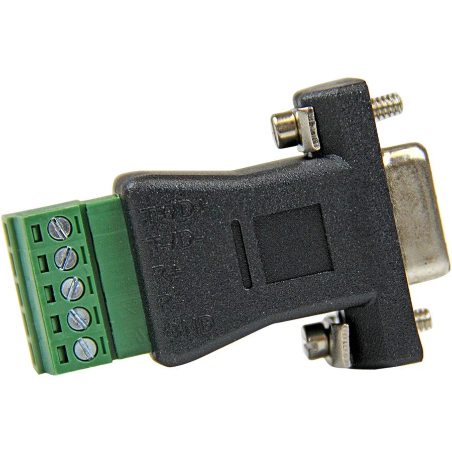 Startech.Com Rs422 Rs485 Serial Db9 To Terminal Block Adapter