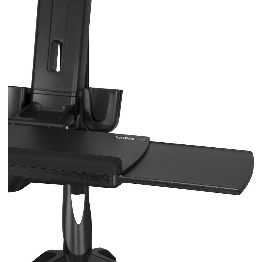Startech.Com Sit Stand Dual Monitor Arm - Desk Mount Dual Computer Monitor Adjustable Standing