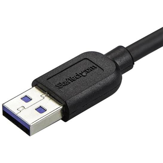 Startech.Com Slim Micro Usb 3.0 Cable - M/M - Left-Angle Micro-Usb - 1M (3Ft)