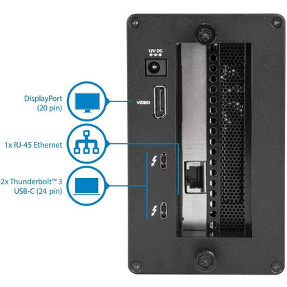 Startech.Com Thunderbolt 3 To 10Gbe Nic Chassis + Card