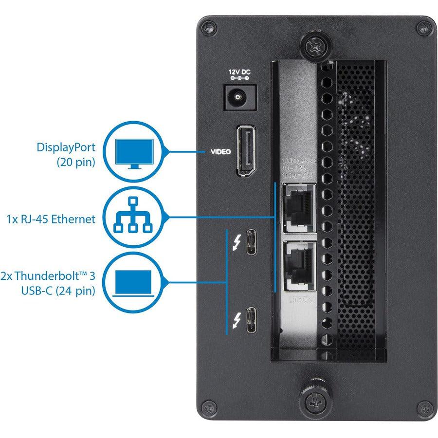 Startech.Com Thunderbolt 3 To 2-Port 10Gbe Nic Chassis