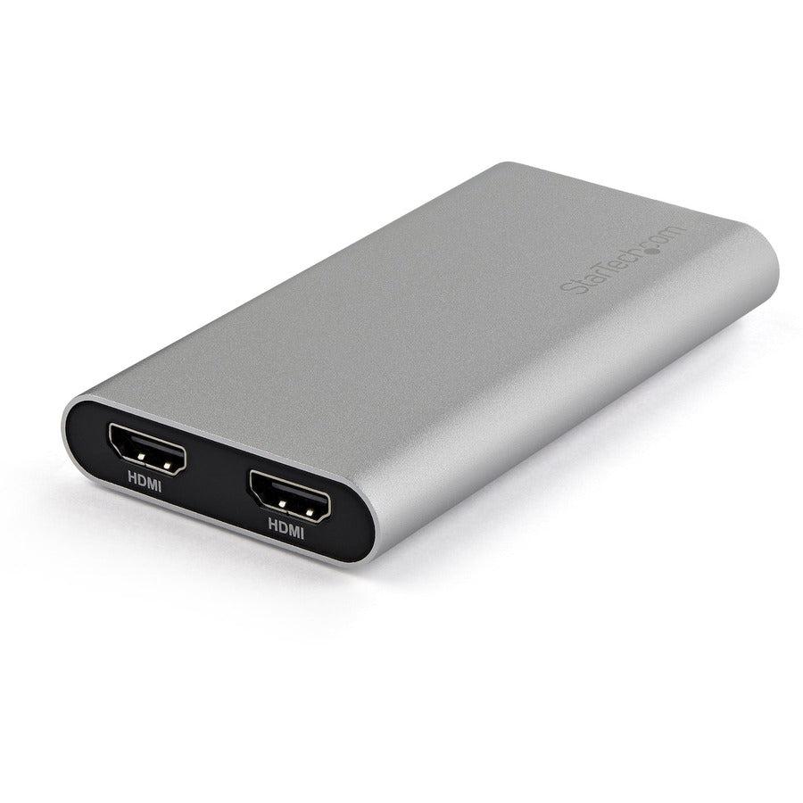 Startech.Com Thunderbolt 3 To Dual Hdmi 2.0 Adapter - 4K 60Hz - Thunderbolt 3 Certified - Dual