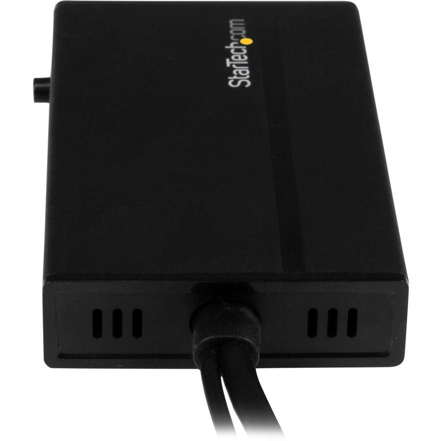 Startech.Com Travel A/V Adapter: 3-In-1 Hdmi To Displayport, Vga Or Dvi - 1920 X 1200