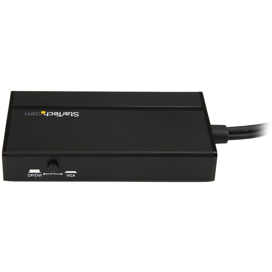 Startech.Com Travel A/V Adapter: 3-In-1 Hdmi To Displayport, Vga Or Dvi - 1920 X 1200