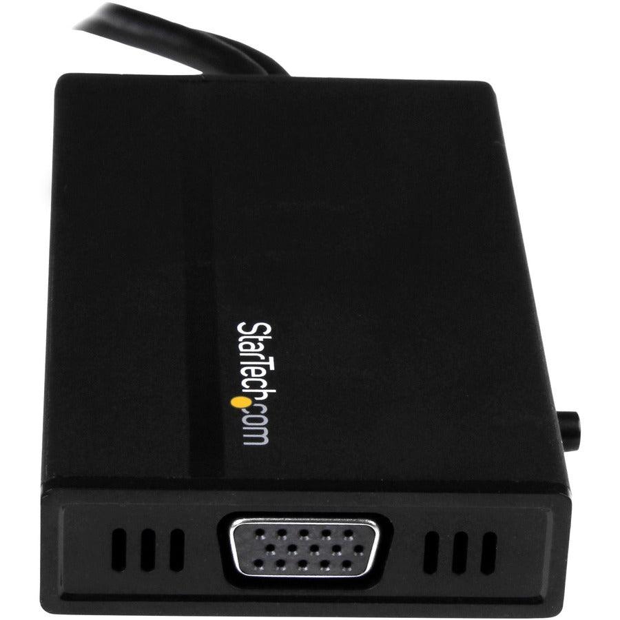 Startech.Com Travel A/V Adapter: 3-In-1 Hdmi To Displayport, Vga Or Dvi - 1920 X 1200