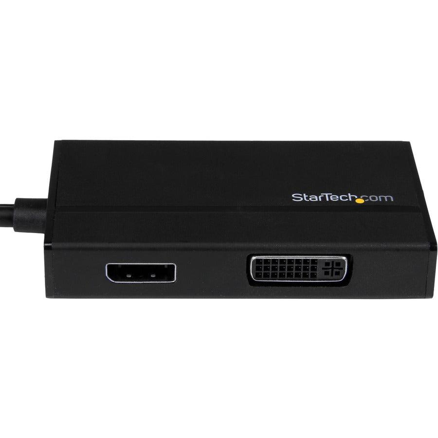 Startech.Com Travel A/V Adapter: 3-In-1 Hdmi To Displayport, Vga Or Dvi - 1920 X 1200