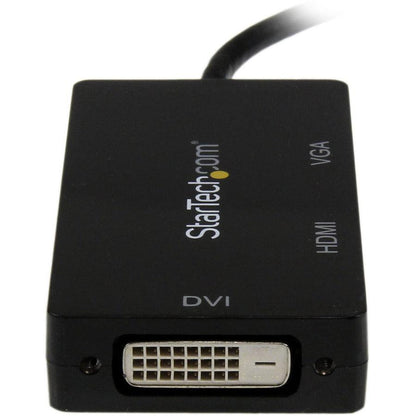 Startech.Com Travel A/V Adapter: 3-In-1 Mini Displayport To Vga Dvi Or Hdmi Converter