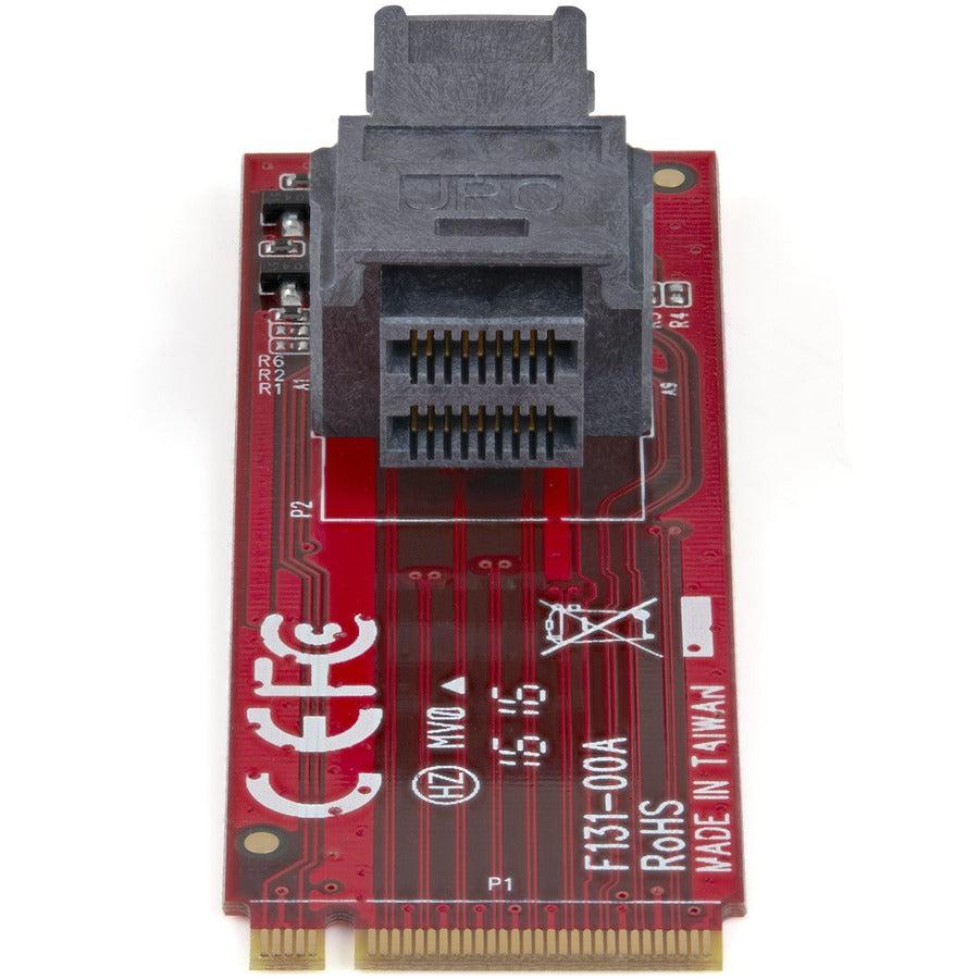 Startech.Com U.2 (Sff-8643) To M.2 Pci Express 3.0 X4 Host Adapter Card For 2.5” U.2 Nvme Ssd