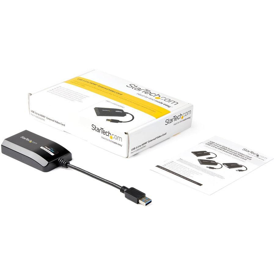 Startech.Com Usb 3.0 To Hdmi Adapter - Displaylink Certified - 1080P (1920X1200) - Usb Type-A To