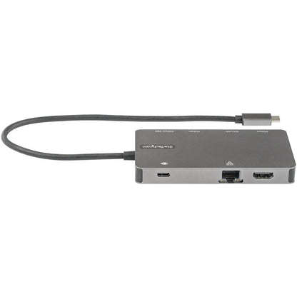 Startech.Com Usb C Multiport Adapter - Hdmi 4K 30Hz Or Vga Travel Dock - 5Gbps Usb 3.0 Hub (Usb A