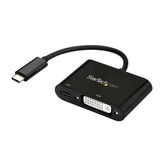 Startech.Com Usb C To Dvi Adapter With Power Delivery - 1080P Usb Type-C To Dvi-D Single Link Cdp2Dviucp