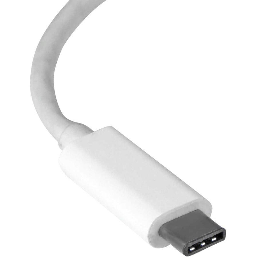 Startech.Com Usb-C To Gigabit Network Adapter - White