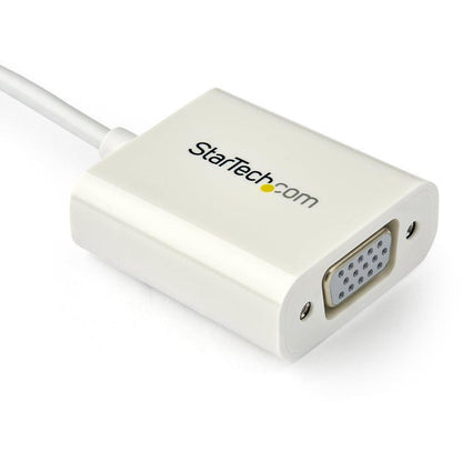 Startech.Com Usb-C To Vga Adapter - White