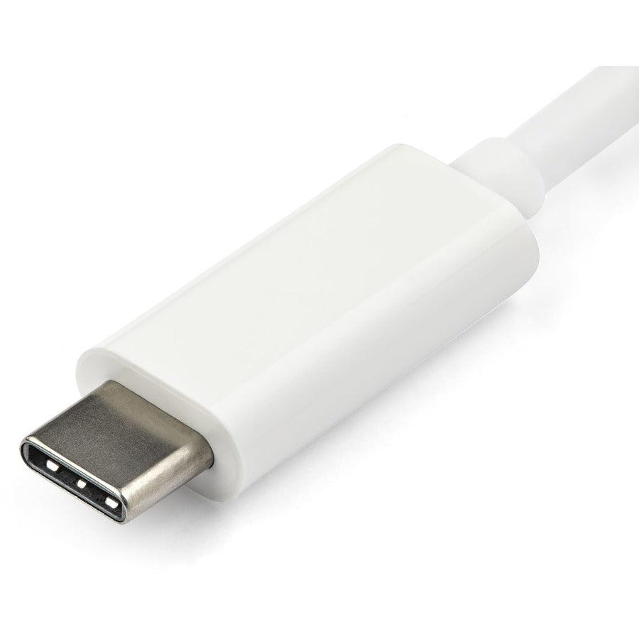 Startech.Com Usb-C To Vga Adapter - White