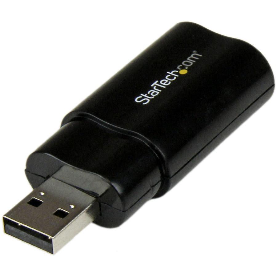 Startech.Com Usb Stereo Audio Adapter External Sound Card