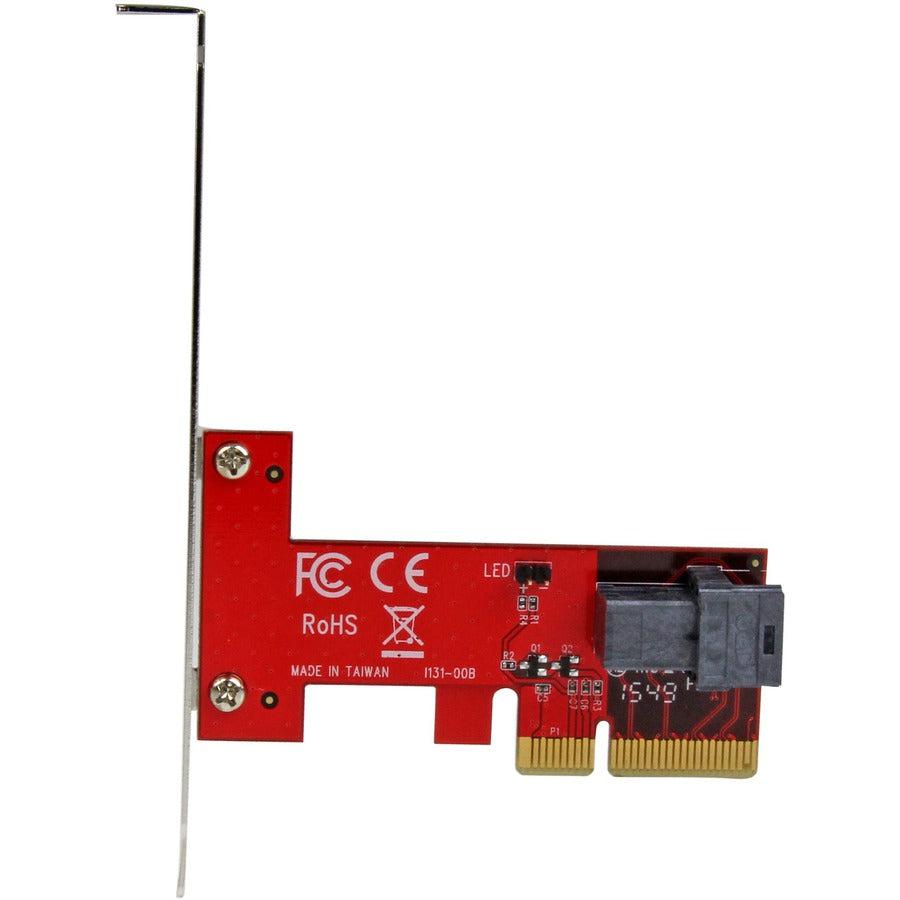 Startech.Com X4 Pci Express To Sff-8643 Adapter For Pcie Nvme U.2 Ssd