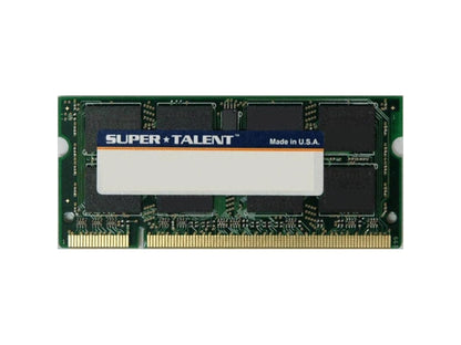 Super Talent Ddr2-800 Sodimm 1Gb/128X8 Micron Chip Notebook Memory