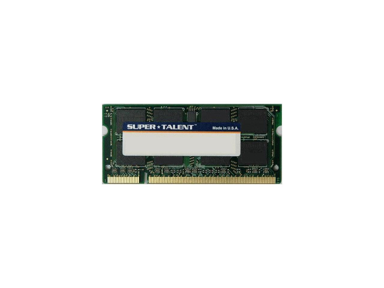 Super Talent Ddr2-800 Sodimm 1Gb/128X8 Micron Chip Notebook Memory