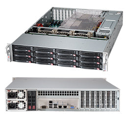 Supermicro 826Ba-R1K28Lpb Rack Black 1280 W