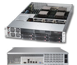 Supermicro 828Tq-R1K43Lpb Rack Black 1400 W