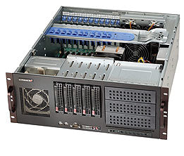 Supermicro 842Xtq-R606B Rack Black 600 W