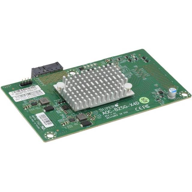 Supermicro Aoc-B25G-X4D-O Dual-Port 25/10 Gigabit Mezzanine Card