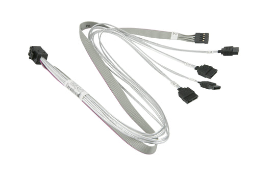 Supermicro Cbl-Sast-0616 Serial Attached Scsi (Sas) Cable 0.5 M Grey