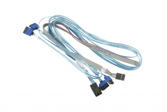 Supermicro Cbl-Sast-0699 Sata Cable 90 M Blue, Grey