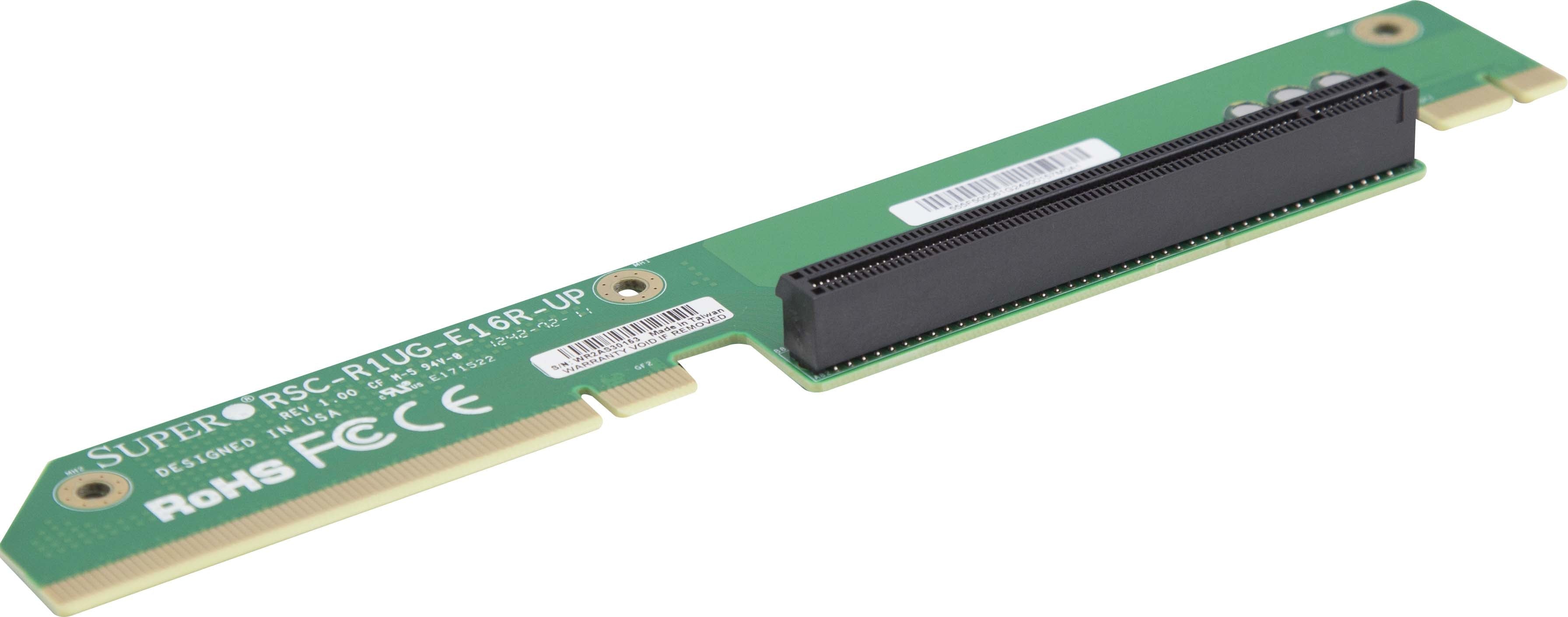 Supermicro Rsc-R1Ug-E16R-Up Interface Cards/Adapter Internal