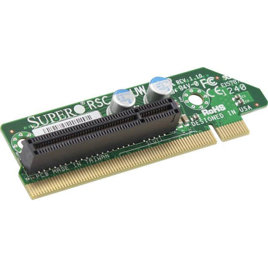 Supermicro Rsc-R1Uw-E8R 1U Rhs Wio & Pci-Express X8 Riser Card