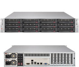 Supermicro Ssg-6029P-E1Cr12L Server Barebone Lga 3647 (Socket P) Rack (2U) Black