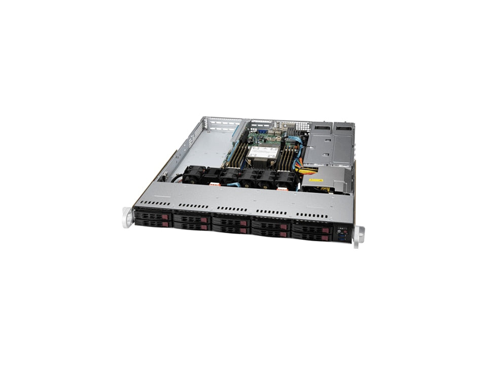 Supermicro Sys-110P-Wtr Server Rack (1U) Intel® Xeon® 3000 Sequence 750 W Ddr4-Sdram