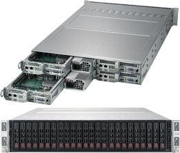 Supermicro Sys-2029Tp-Hc1R Server Barebone Intel® C621 Lga 3647 (Socket P) Rack (2U) Black