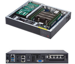 Supermicro Sys-E300-9D Server Barebone Intel Soc Black