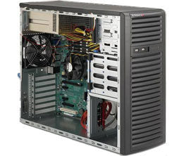 Supermicro Superchassis 732I-R500B Midi Tower Black 500 W