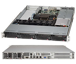 Supermicro Superchassis 815Tq-R500Wb Rack Black 500 W