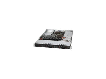 Supermicro Superchassis Cse-116Tq-R700Cb 700W/750W 1U Rackmount Server Chassis (Black)