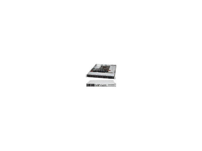 Supermicro Superchassis Cse-116Tq-R700Cb 700W/750W 1U Rackmount Server Chassis (Black)