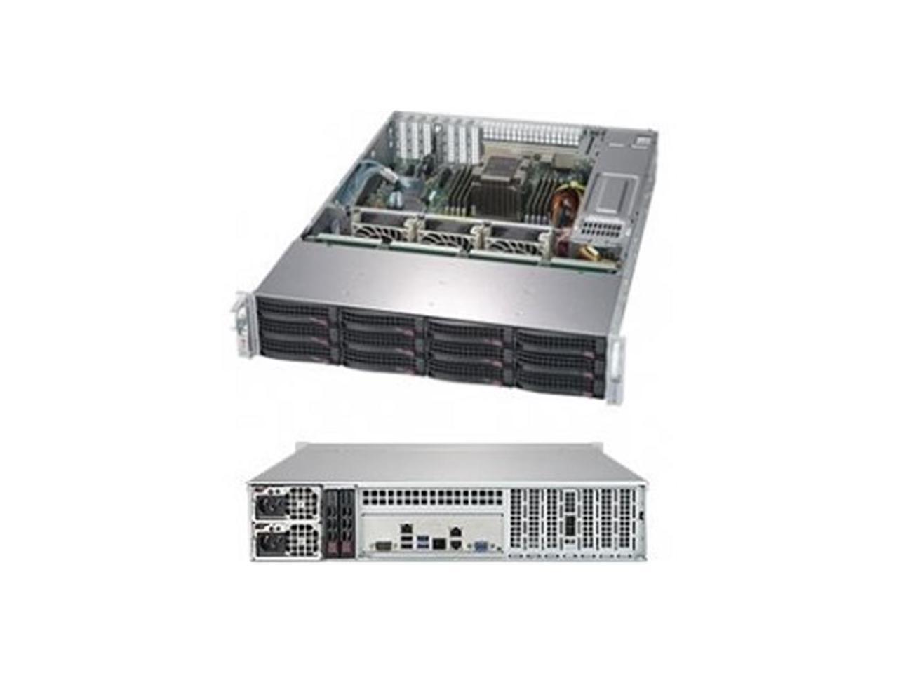 Supermicro Superchassis Cse-826Be1C-R802Lpb Server Case