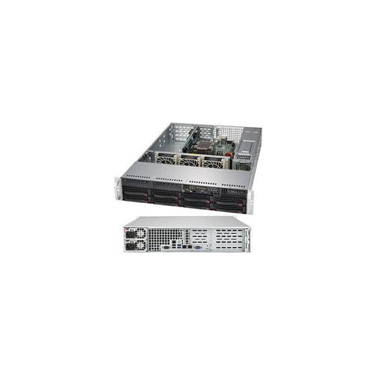 Supermicro Superserver Sys-5029P-Wtr Lga3647 500W 2U Rackmount Server Barebone System (Black)