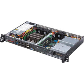 Supermicro Superserver 5019D-Fn8Tp Rack (1U) Black