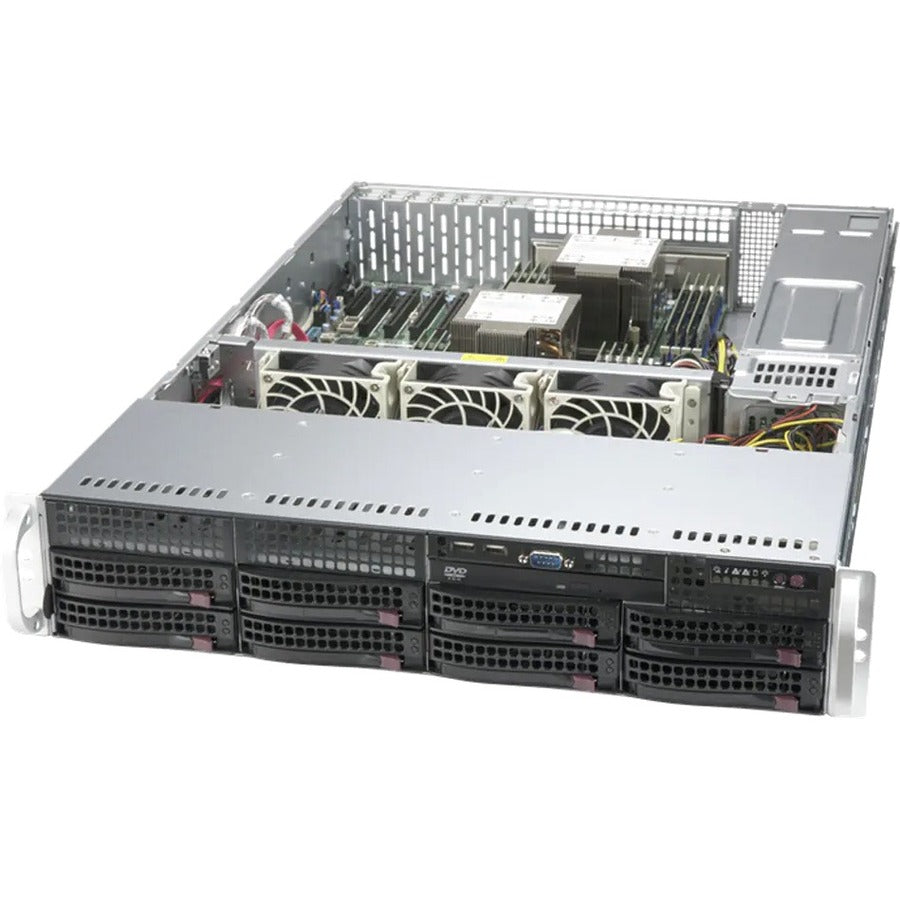 Supermicro Sys-620P-Tr Server Rack (2U) Intel® Xeon® 3000 Sequence 1200 W Ddr4-Sdram
