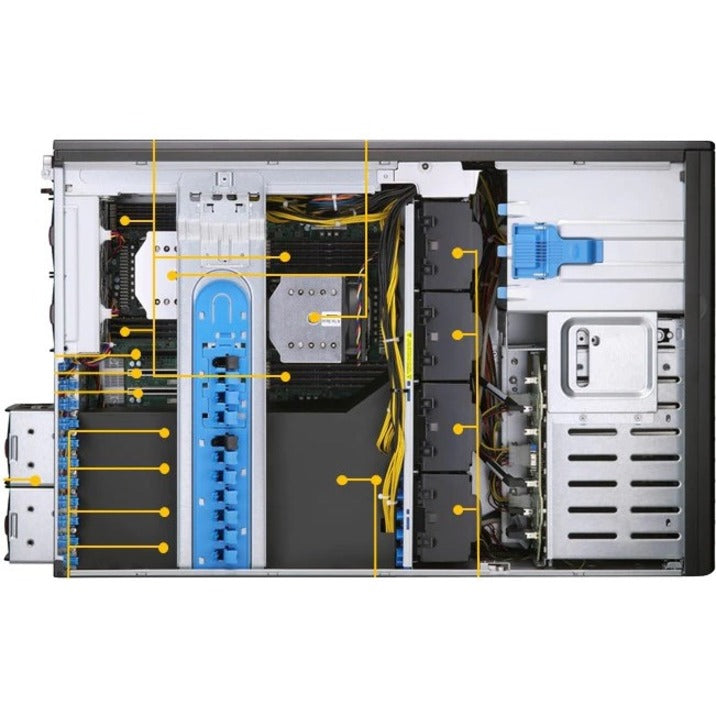 Supermicro Sys-740Gp-Tnrt Server Tower (4U) Intel® Xeon® 3000 Sequence 2200 W Ddr4-Sdram