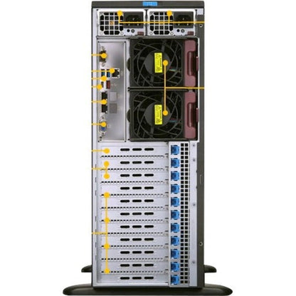 Supermicro Sys-740Gp-Tnrt Server Tower (4U) Intel® Xeon® 3000 Sequence 2200 W Ddr4-Sdram