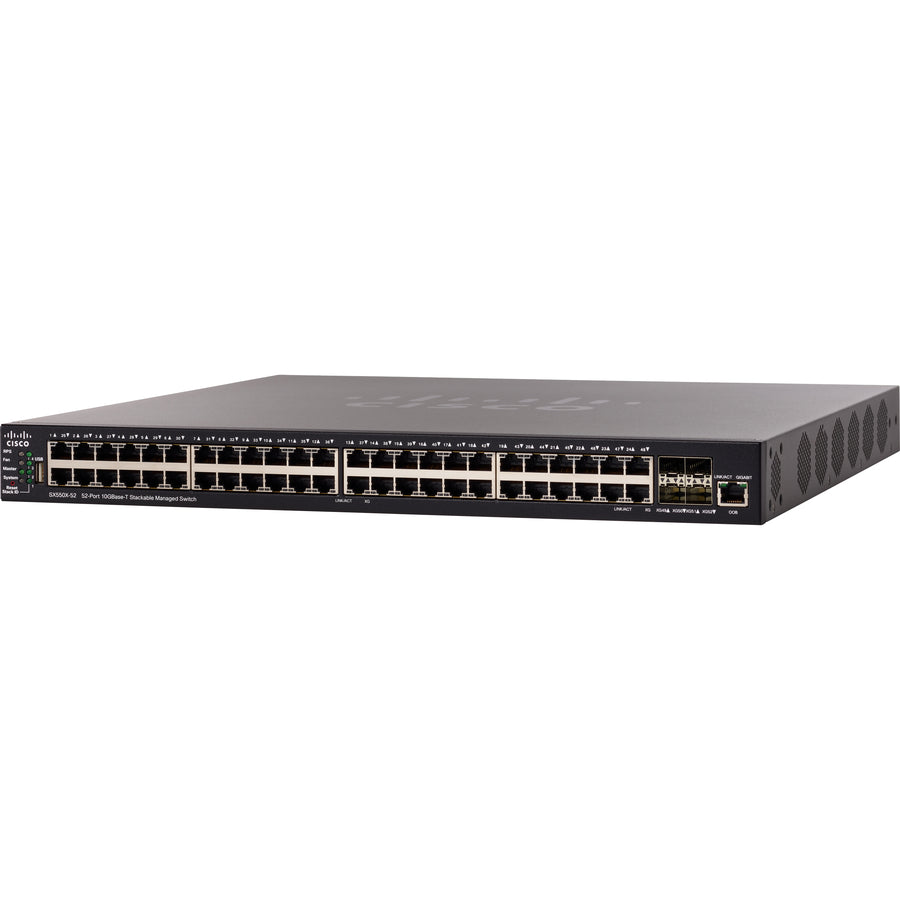 Sx550X-52 52Port 10Gbase-T,Stackable Mngd Switch