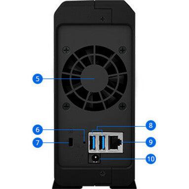 Synology Diskstation Ds118 1-Bay Desktop Nas For Home & Soho