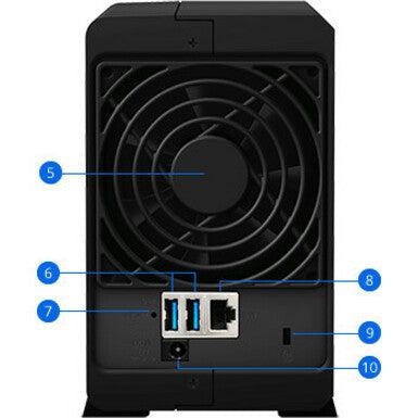 Synology Diskstation Ds218Play 2-Bay Desktop Nas For Home & Soho