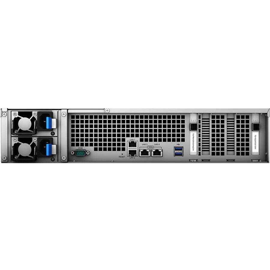 Synology Flashstation Fs6400 24-Bay 2U Rackmount Server (Blazingly-Fast All-Flash Server Aiming For I/O-Intensive Applications)