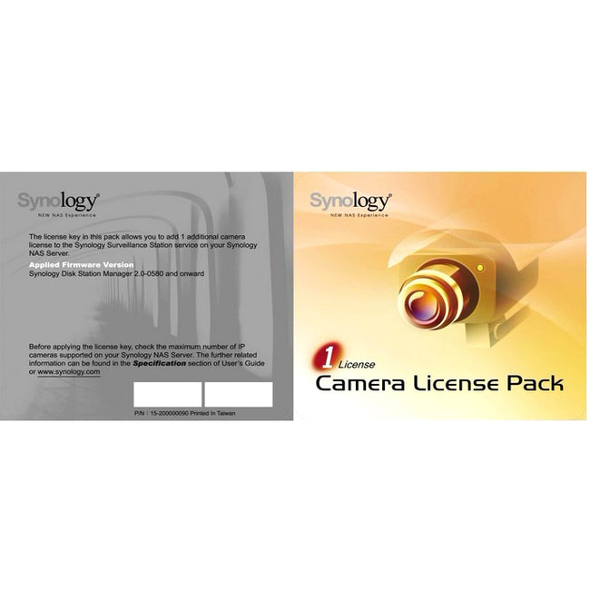 Synology Ip Camera License Pack For 1