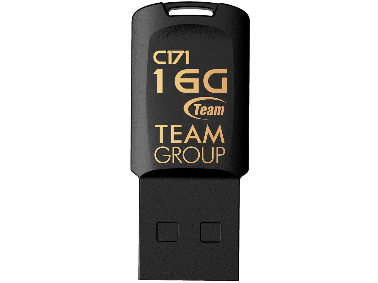 Team C171 Usb 2.0 Drive 32Gb Black Retail Model Tc17132Gb01
